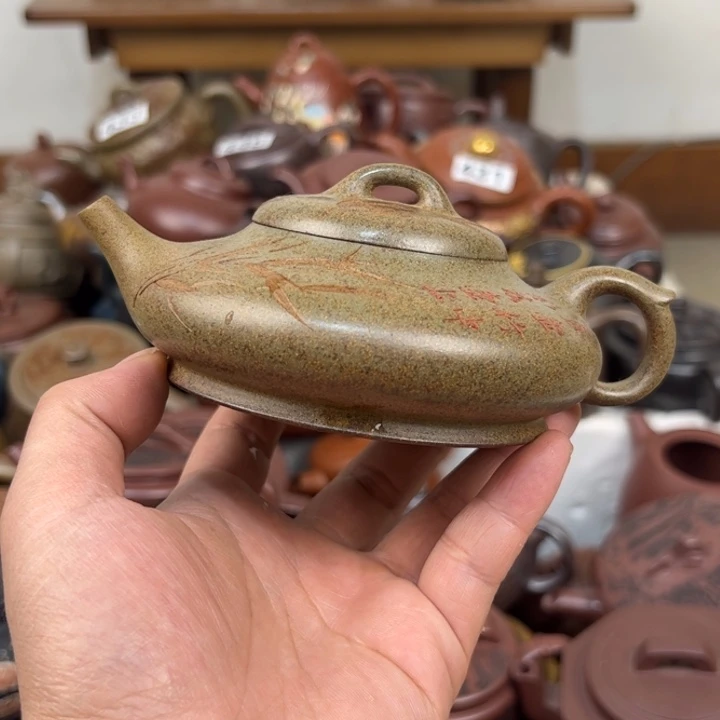 茶壶紫砂紫砂壶微瑕疵