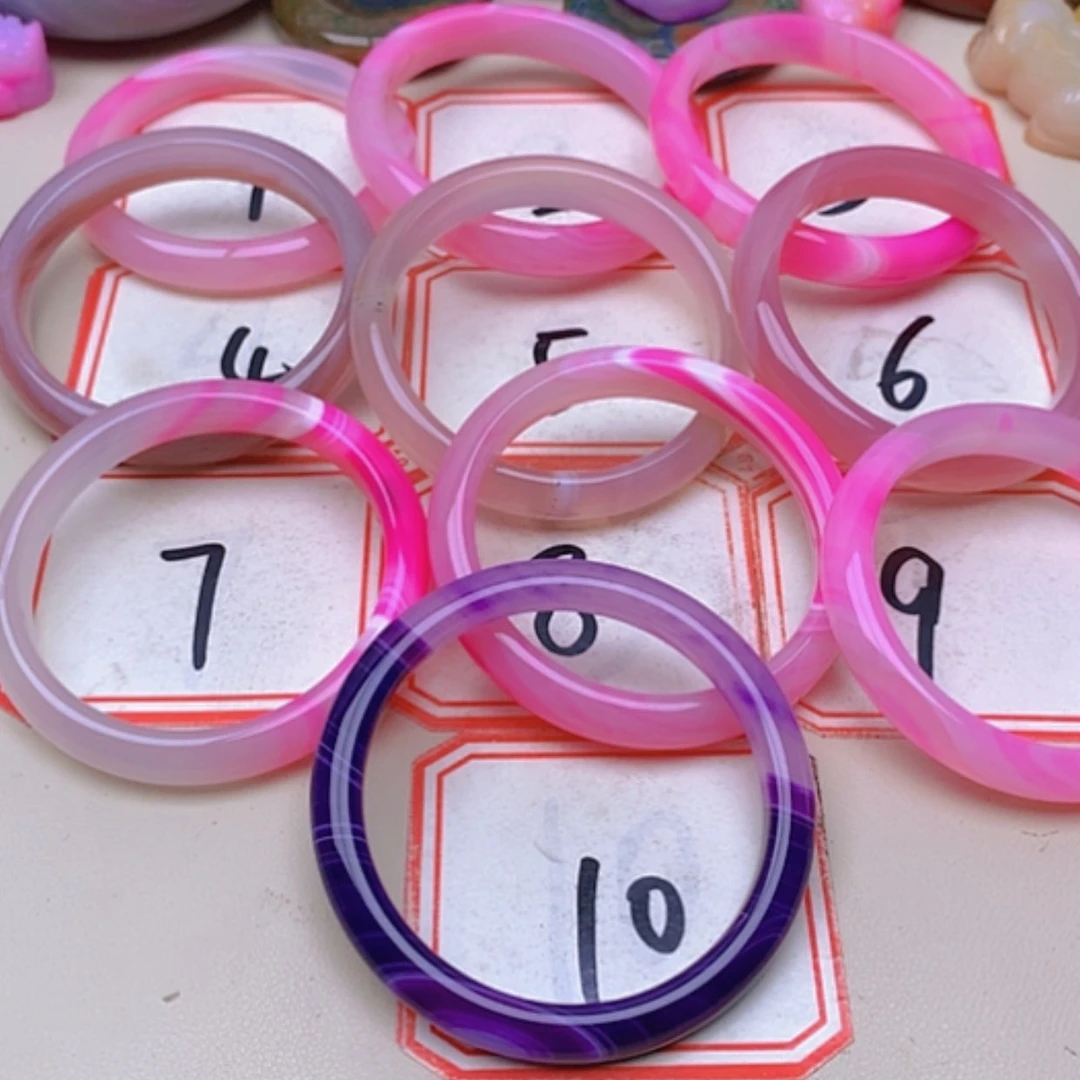 【闪购商品】未镶嵌玛瑙/玉髓珠宝半成品6***3