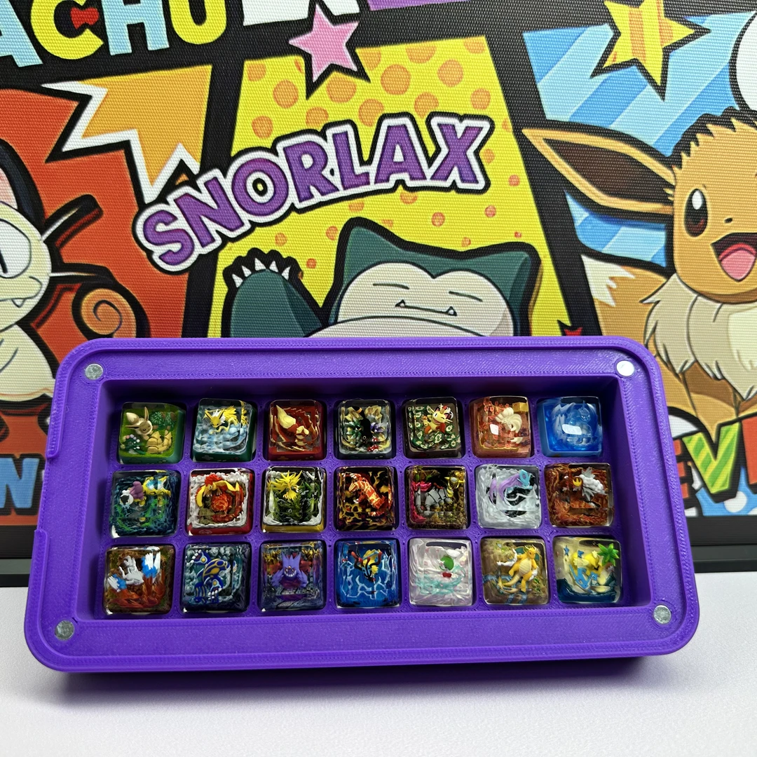 宝可梦滴胶键帽代拆