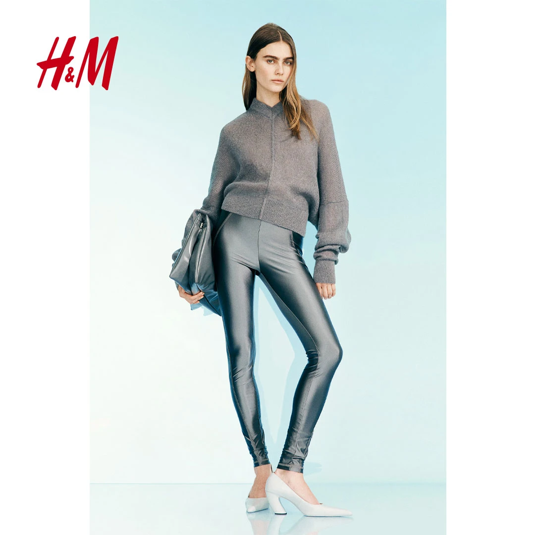 H&MStudio S/S 2025女装春毛针织衫大廓形马海毛混纺套衫1271005