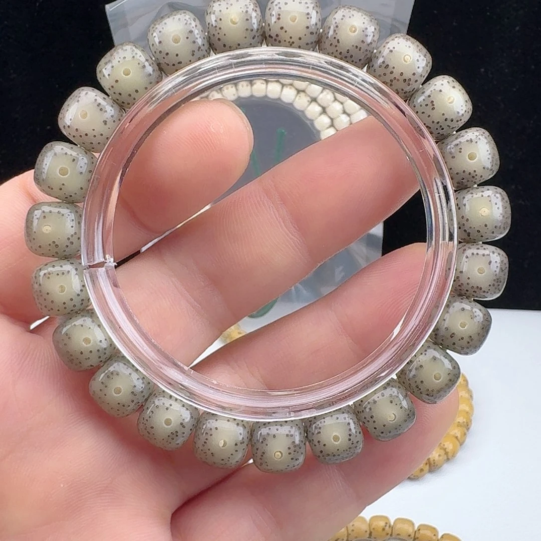 星月菩提手串尽****?同枝10x9糯冰