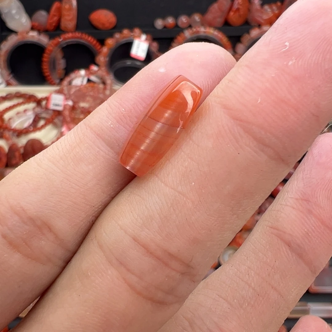 南红玛瑙未镶嵌颈饰勒子