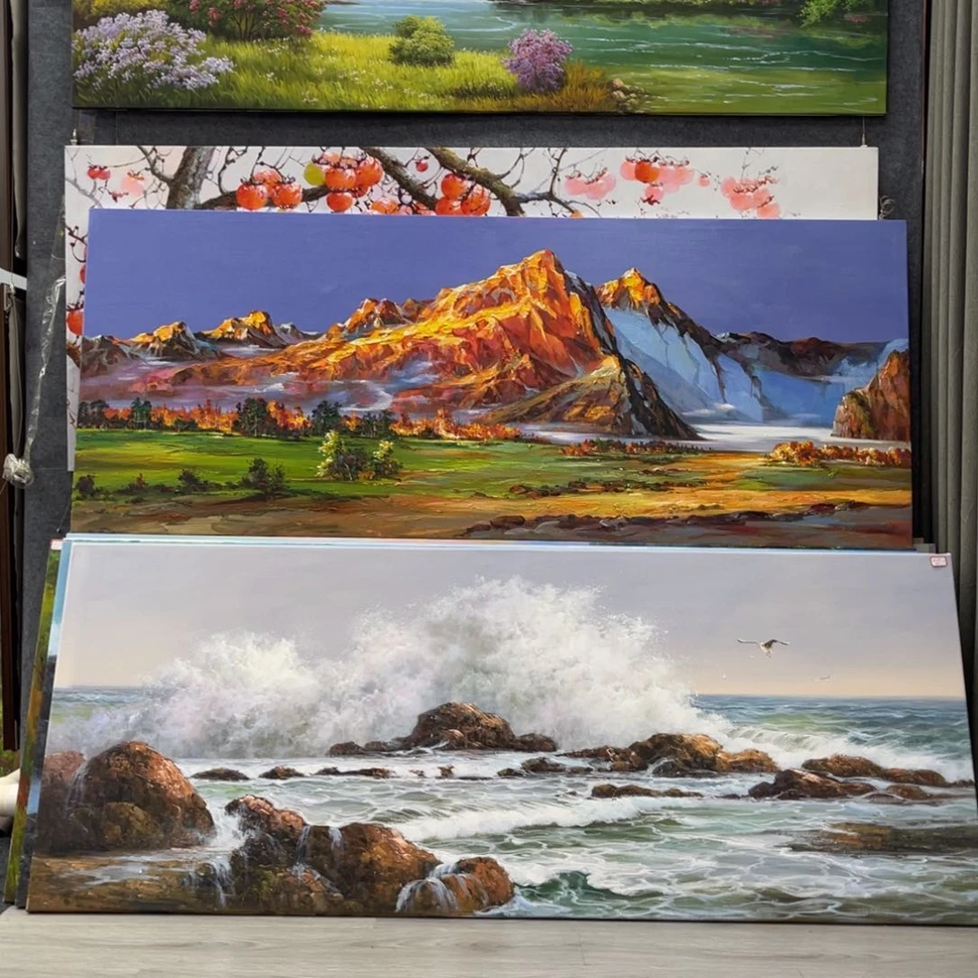 【闪购商品】油画一*梅风景80/200画芯-///