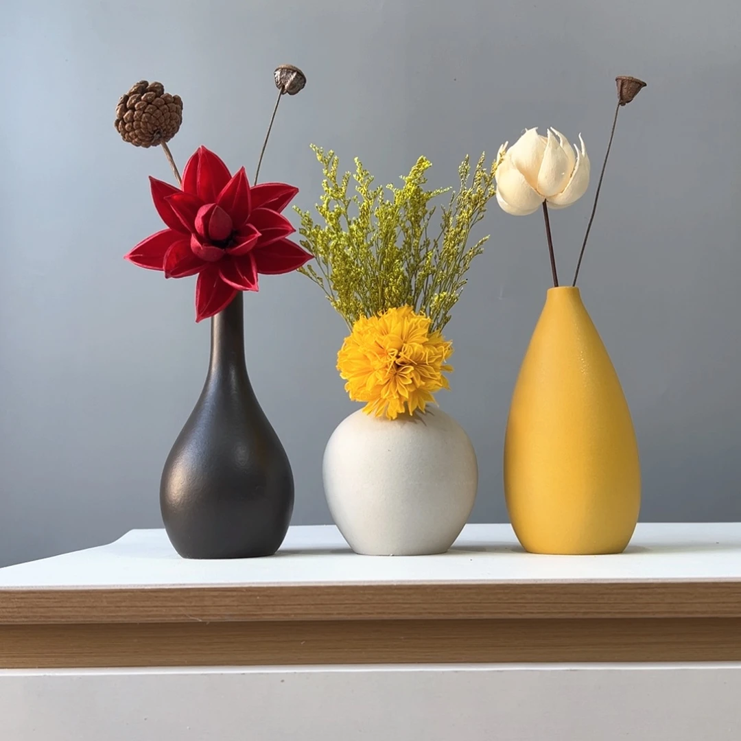 瓶花瓶带花高度20-30厘米左右