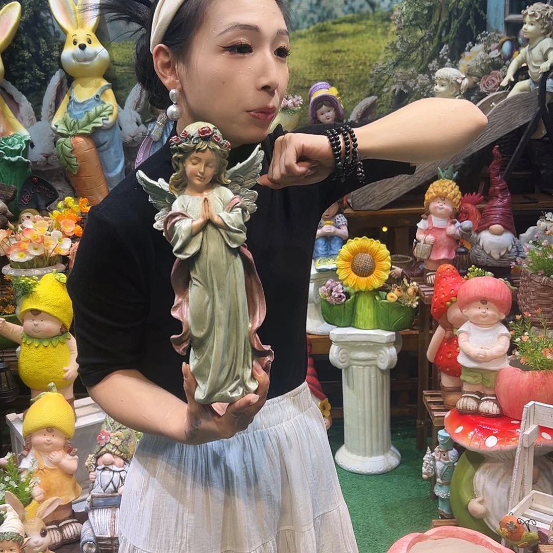 花园摆件红红火火