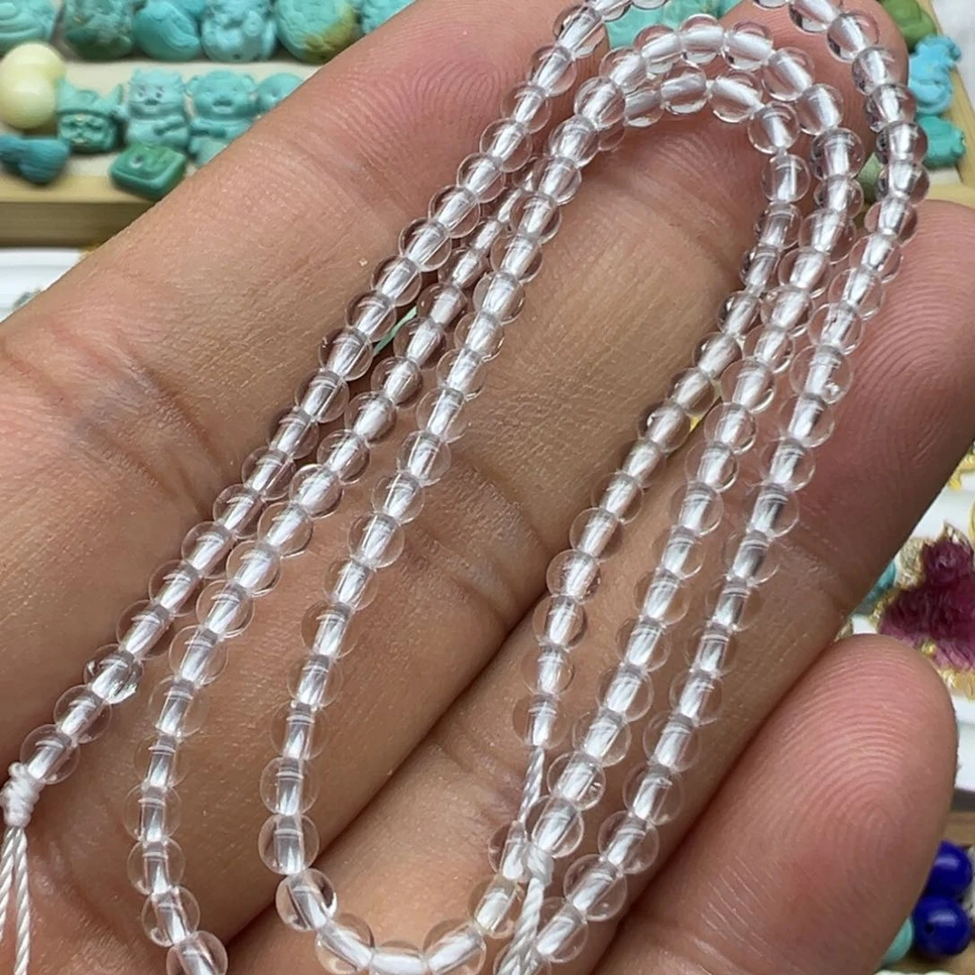 水晶颈饰未镶嵌白水晶