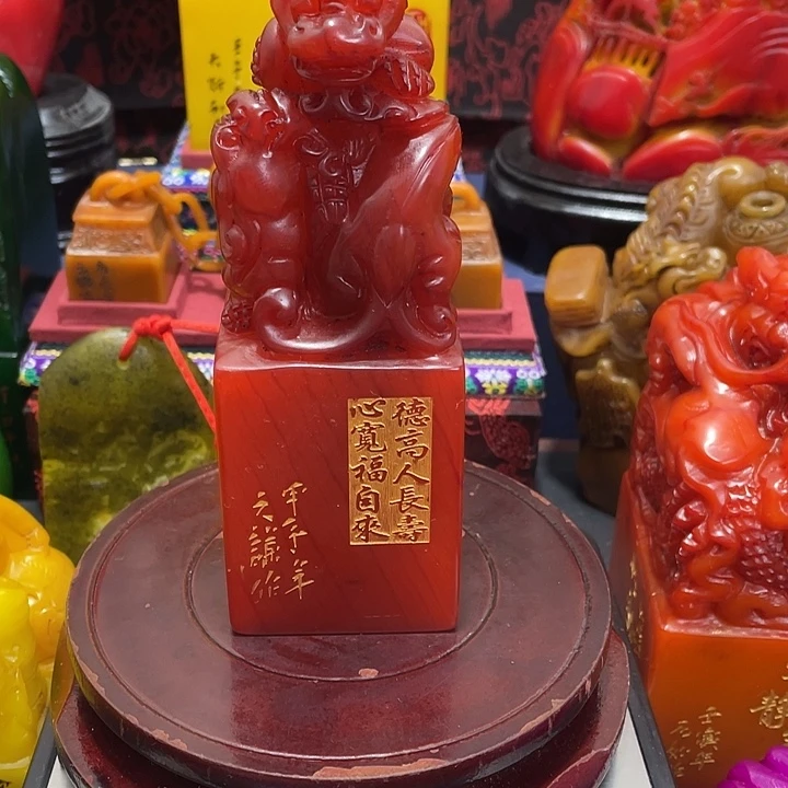 印石寿山石篆刻印章引首章闲章姓名章生日礼物