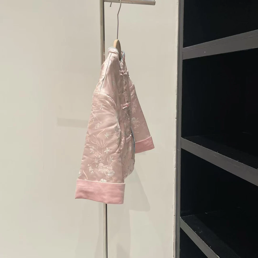 秋冬女童外套粉色 5089宸系