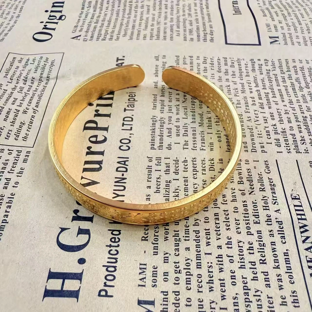 精品百福开口手镯