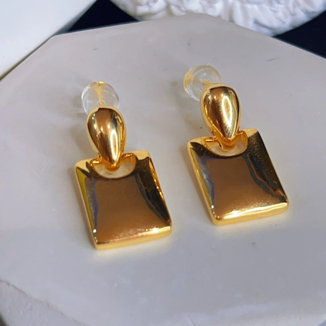 铜合金耳饰 哈尼西牧时尚百搭铜合金耳钉#0007916