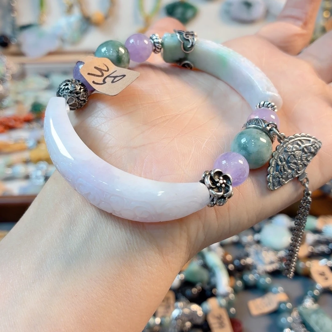 未镶嵌手链翡翠佩*手串