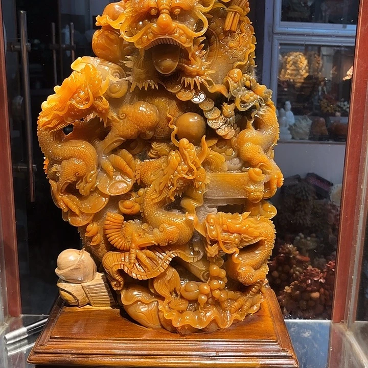 寿山石寿山石雕刻的艺术品