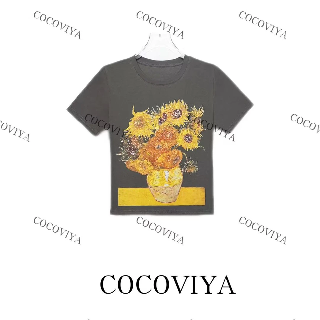 DD 2025 COCOVIYA轻奢春夏宽松百搭时尚休闲上衣26C-414