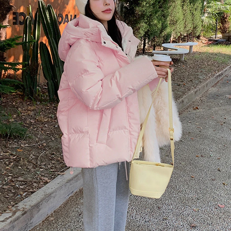 波司登极地羽绒服女款女短款冬季女鸭绒新款时尚高级感大码