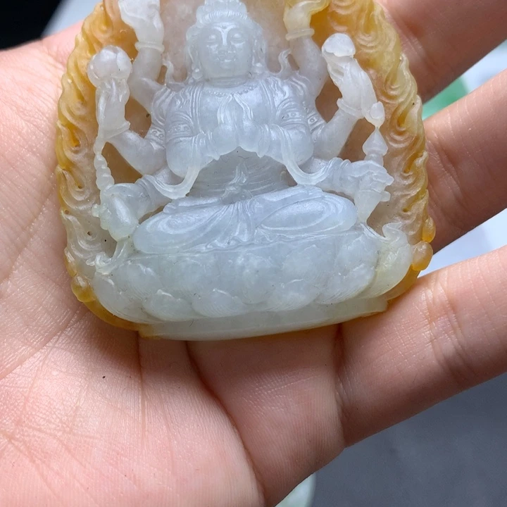 定制翡翠未镶嵌成***粉