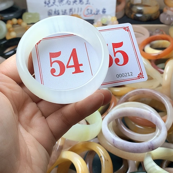 石英质玉（黄龙玉）未镶嵌手镯