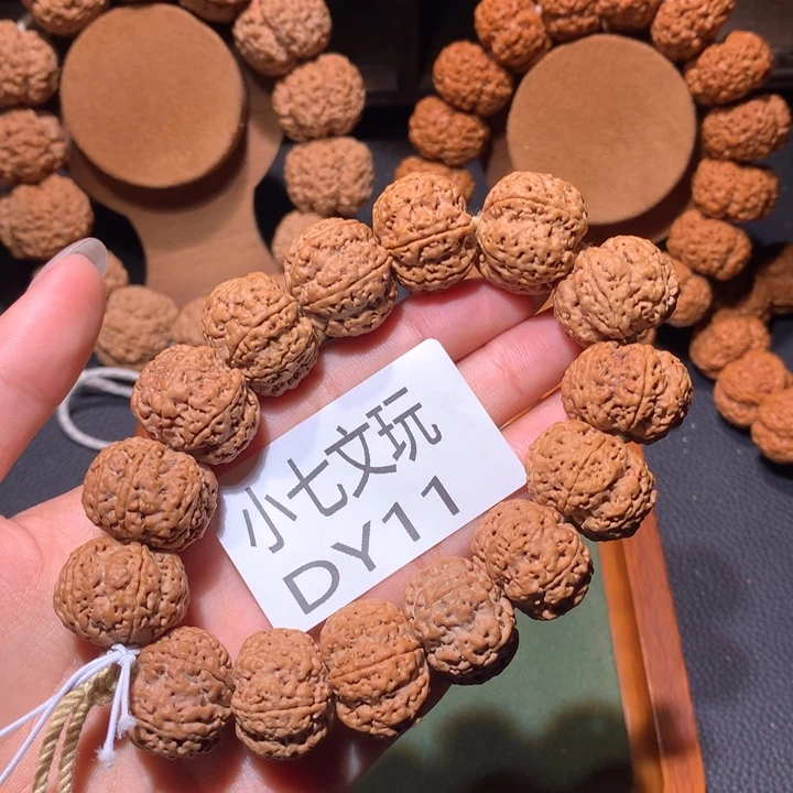 海***生金刚菩提手串21+六瓣麒麟