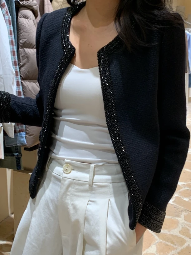 先先福利羊毛小香外套