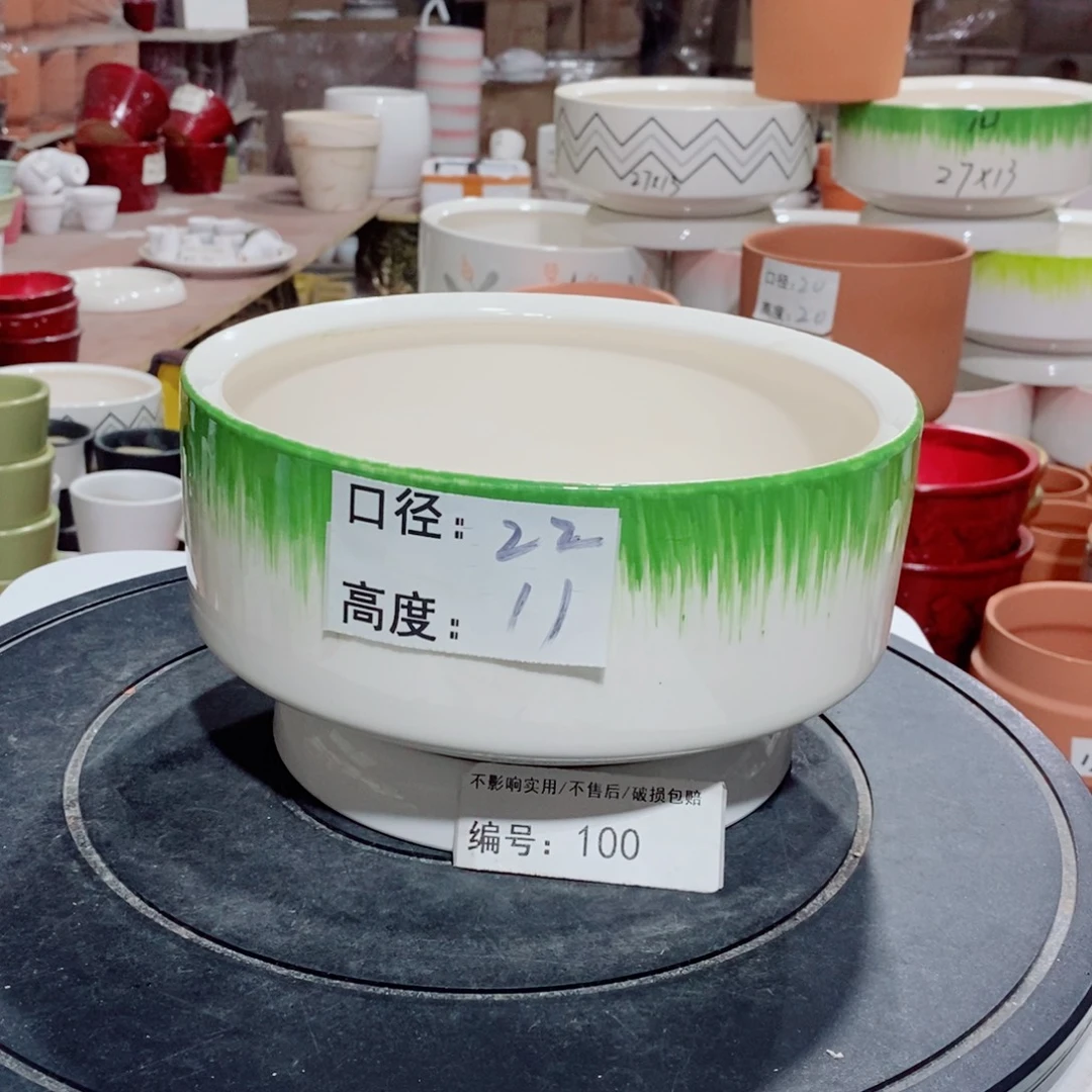 微瑕花盆-100-口22×11-1个