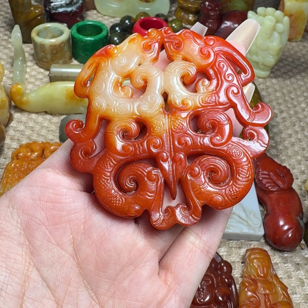 吊坠白玉菩提挂件