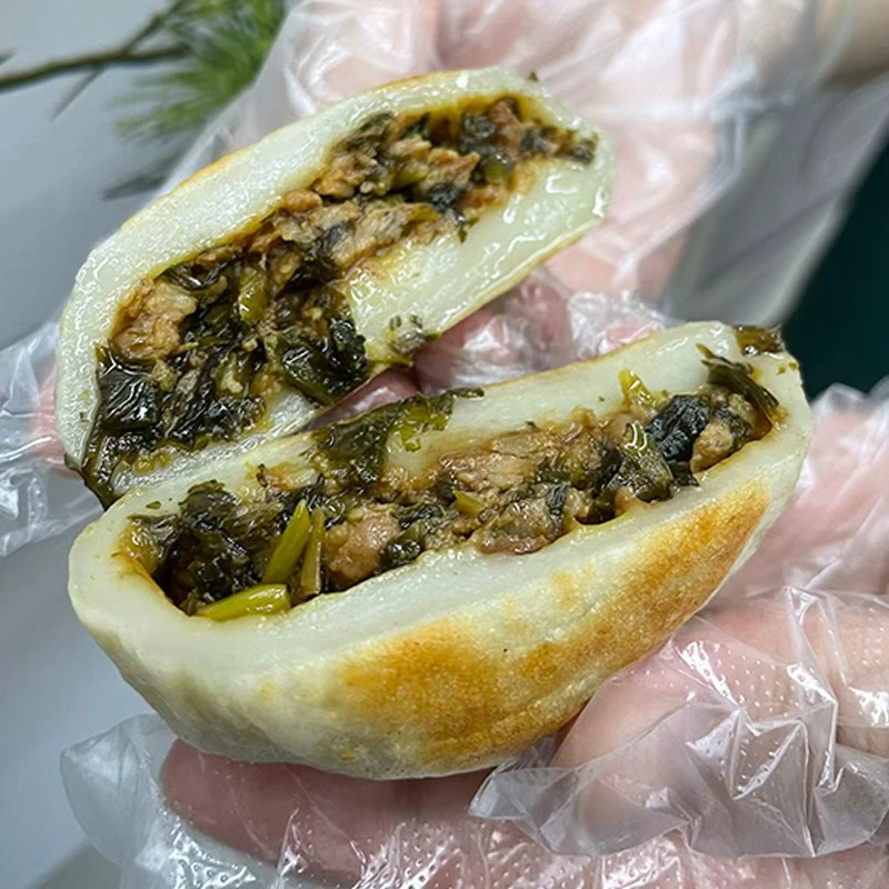 上海特色塌饼  豆沙馅  枣泥馅  雪菜肉馅