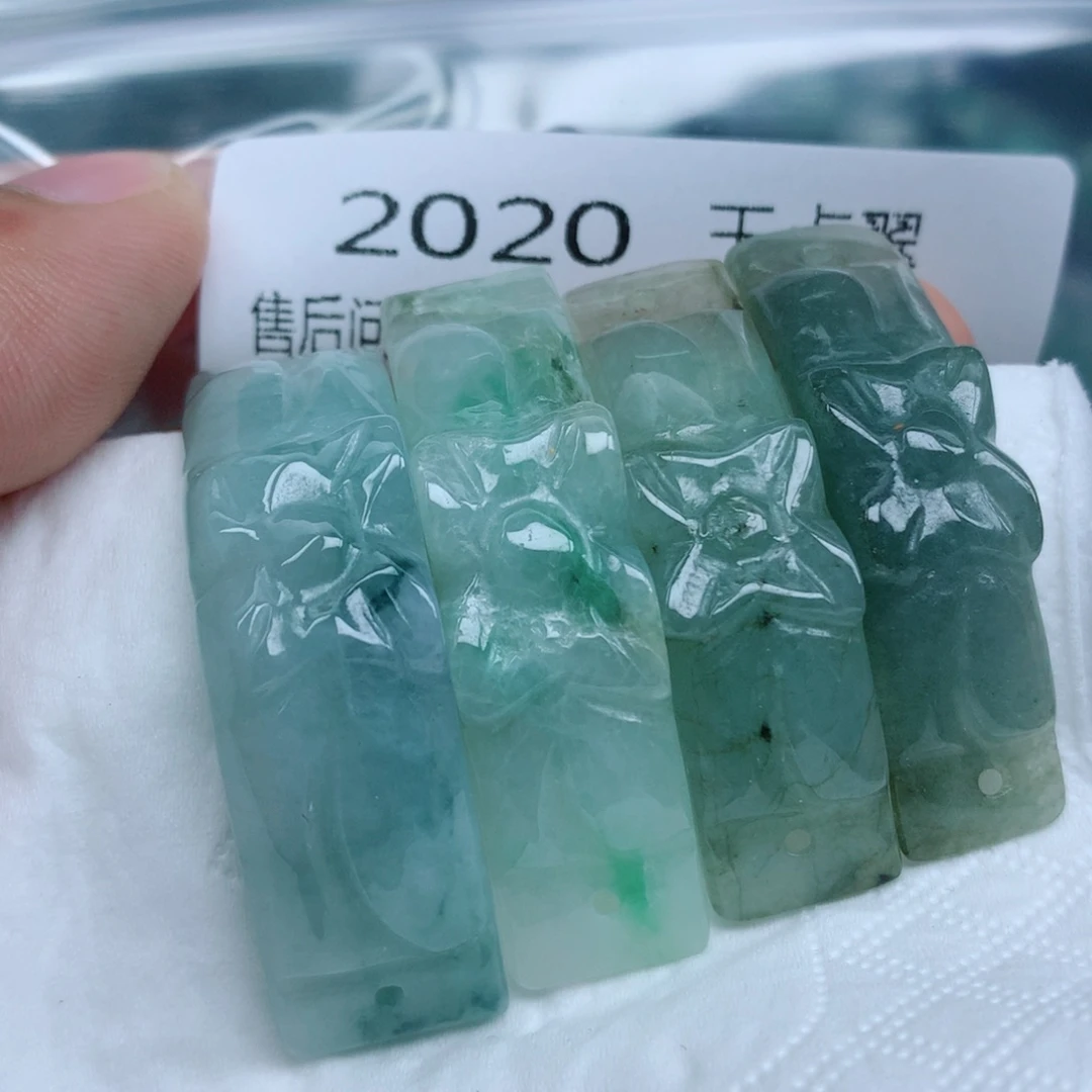 翡翠未镶嵌项链珠子珠