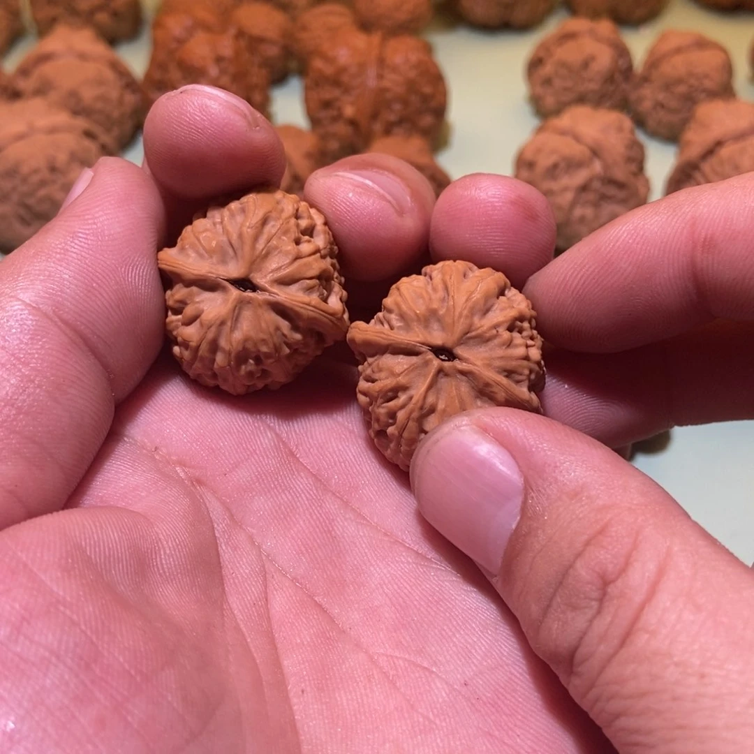 文玩核桃吊坠說***听狮子头29.5