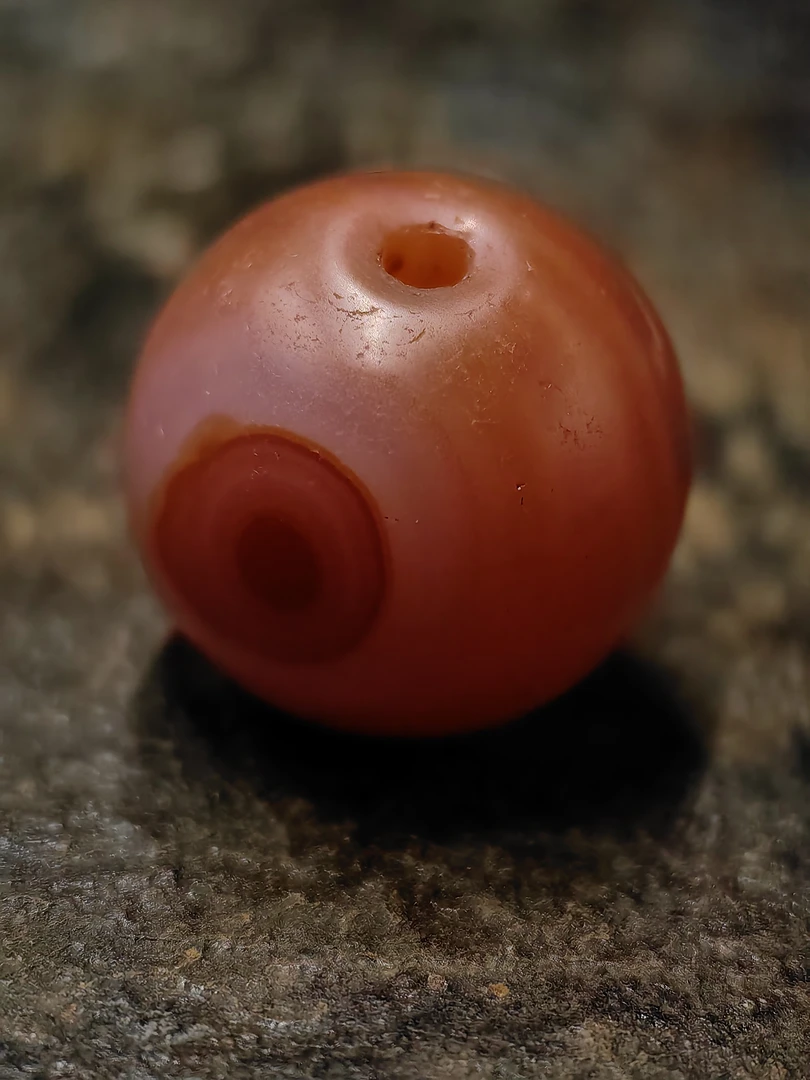 非金属珐琅吊坠 西亚仟哖满砂佛眼缠丝圆珠