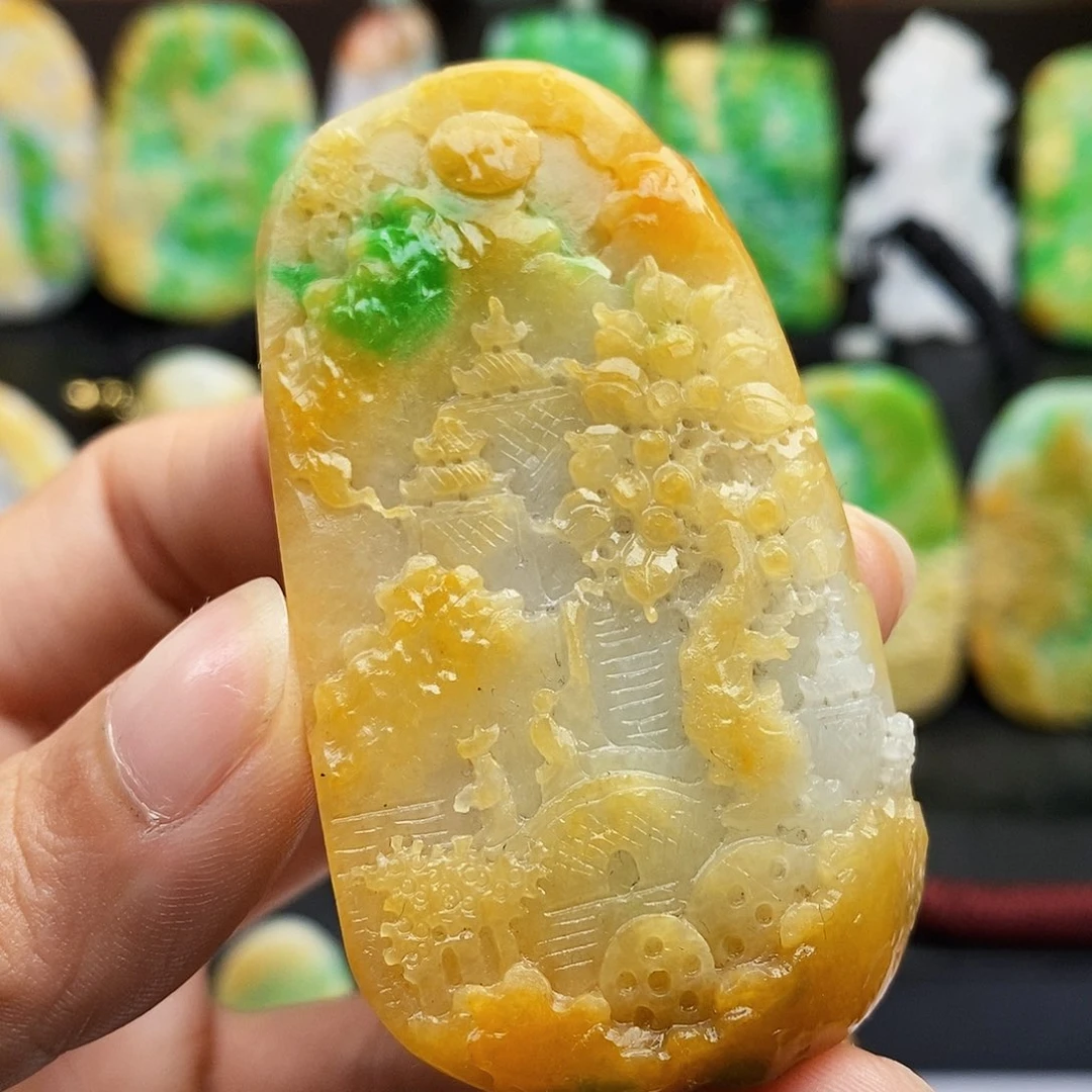 未镶嵌定制翡翠翡翠A货一物一证