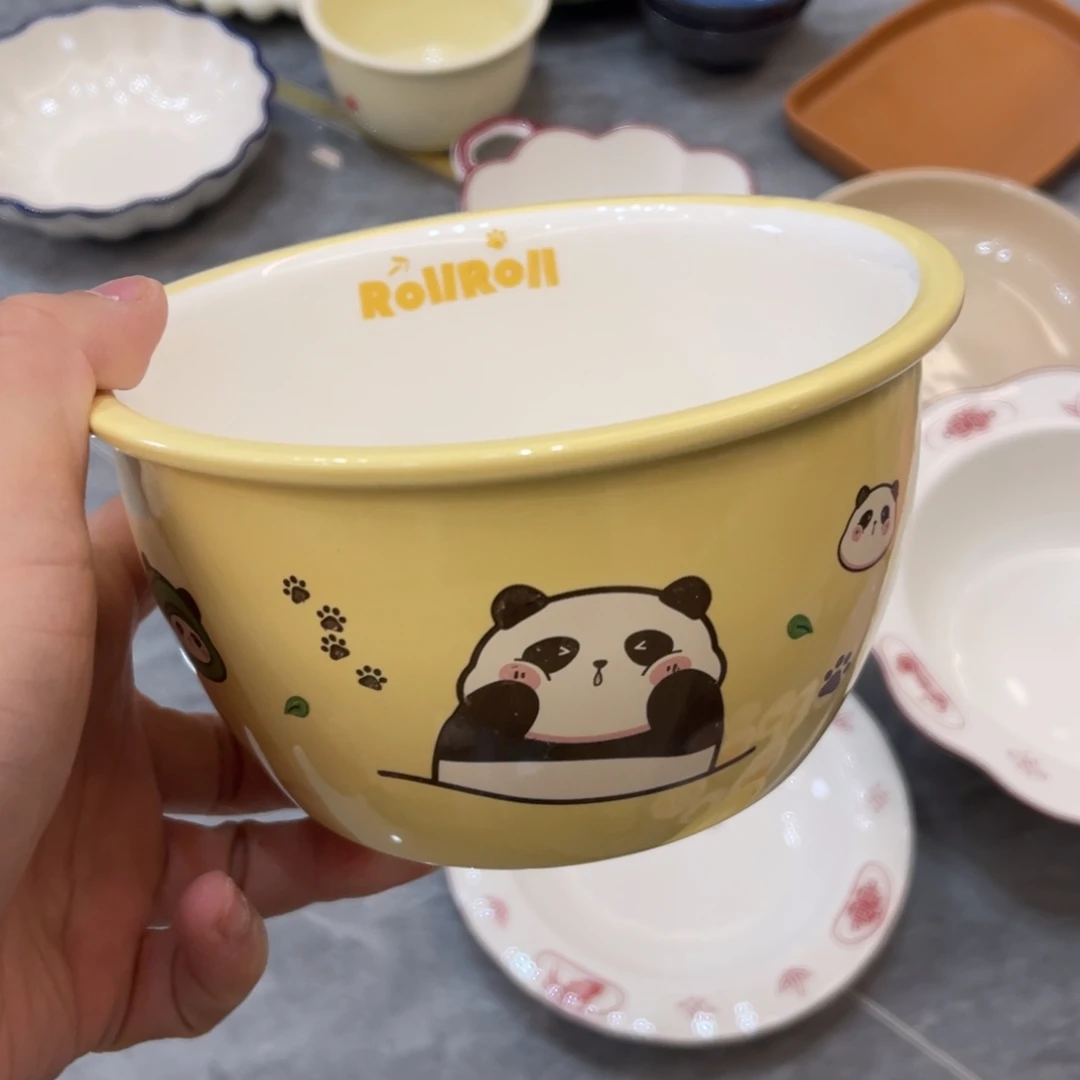 陶瓷微瑕餐具介意勿拍，满18飞！