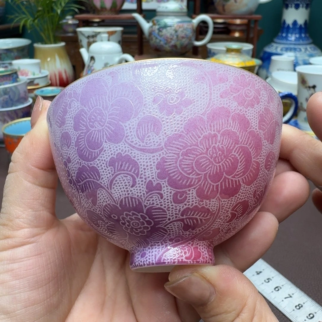 瓷片景德镇仿古手工制作精品展示
