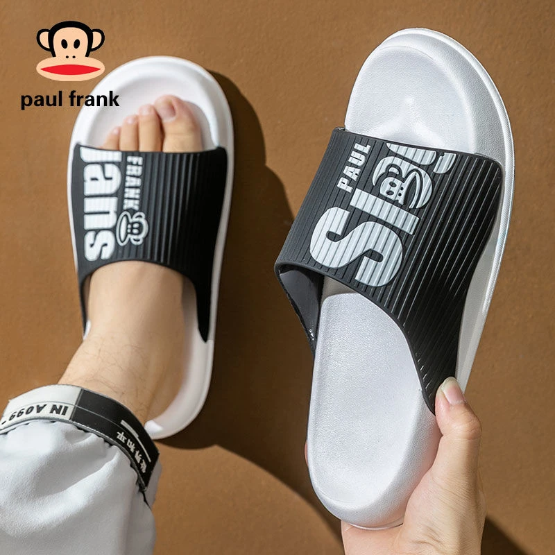 大嘴猴新款四季男士拖鞋厚底防滑轻便不磨脚不臭软底凉拖鞋户外男