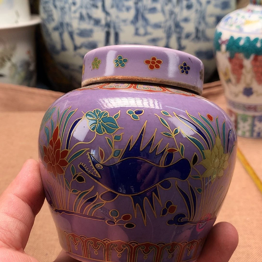 摆件景德镇陶瓷花瓶