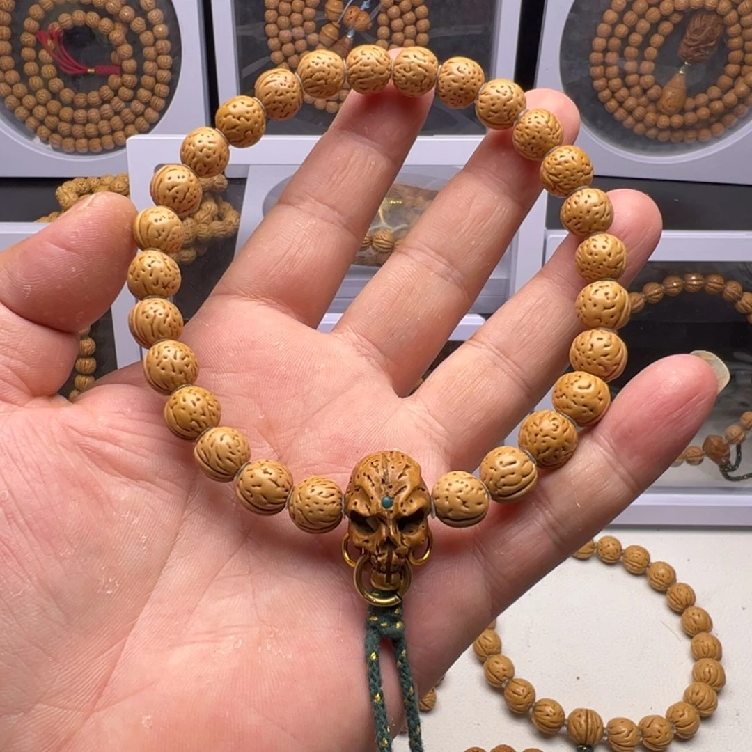 遇***生桃核吊坠精品小桃核