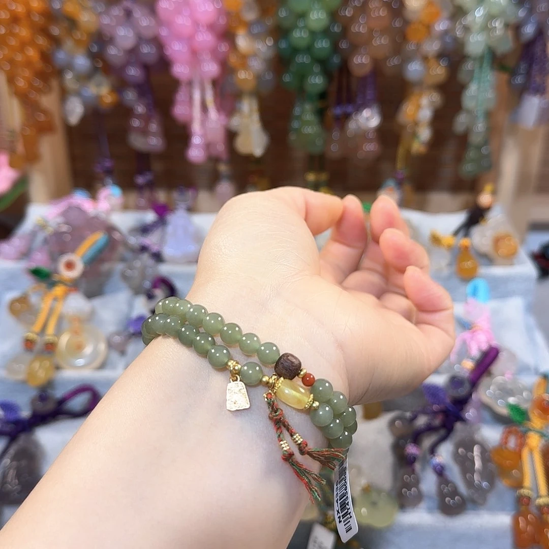 玛瑙/玉髓钥匙挂件未镶嵌