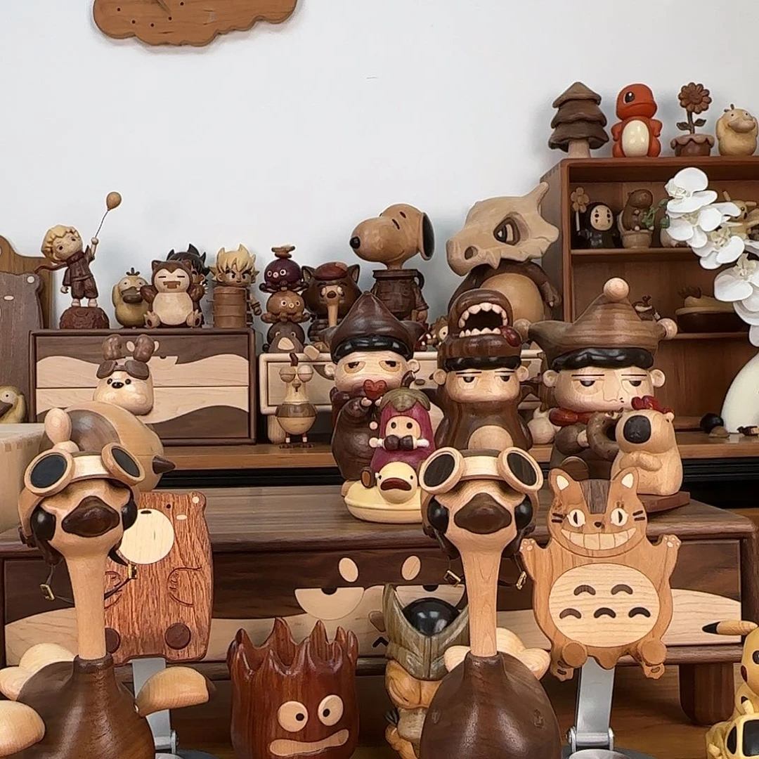 啊***哦木黑胡桃摆件工艺品摆件