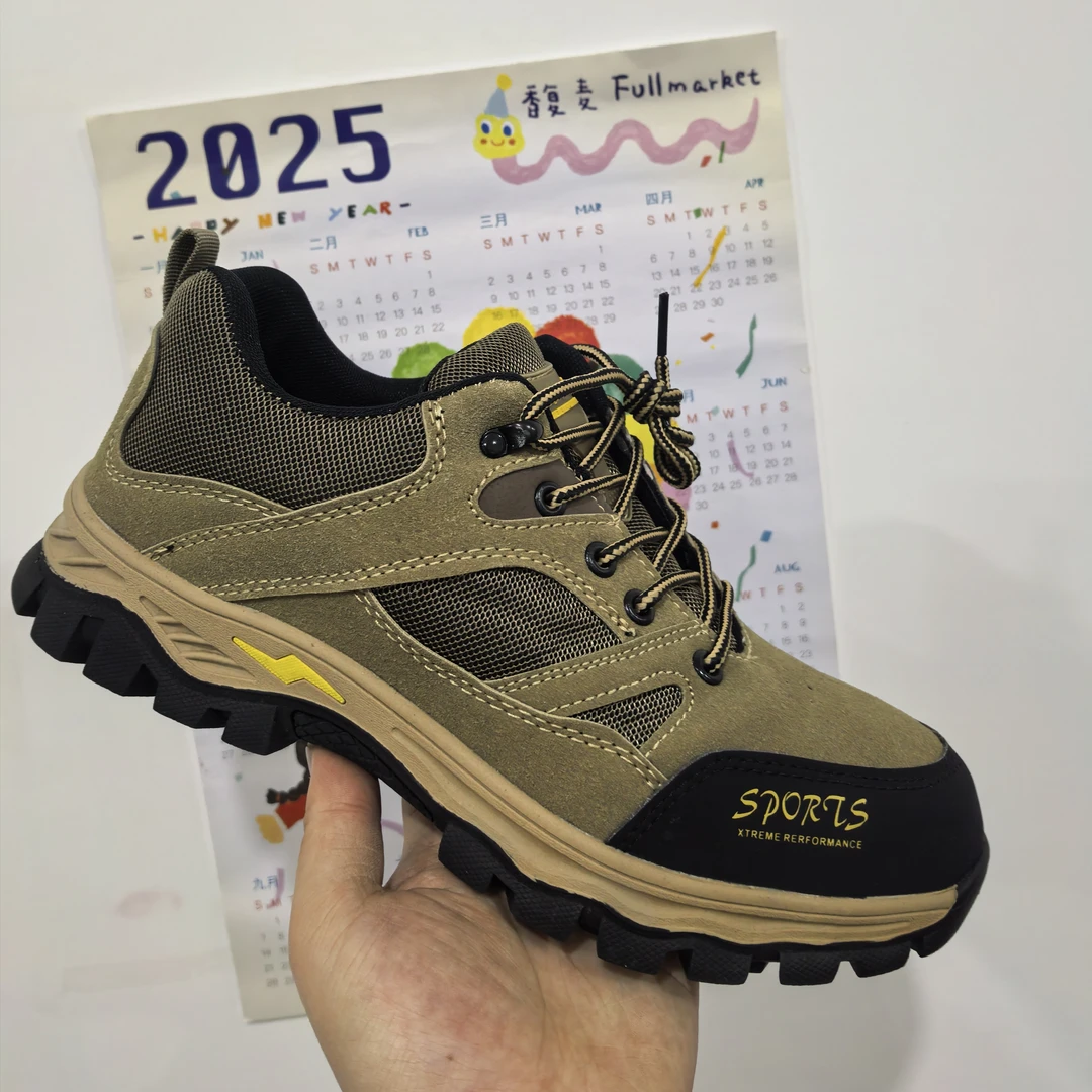 劳保鞋男轻便透气防臭带钢板钢包头舒适耐磨防砸刺安全防护工地鞋