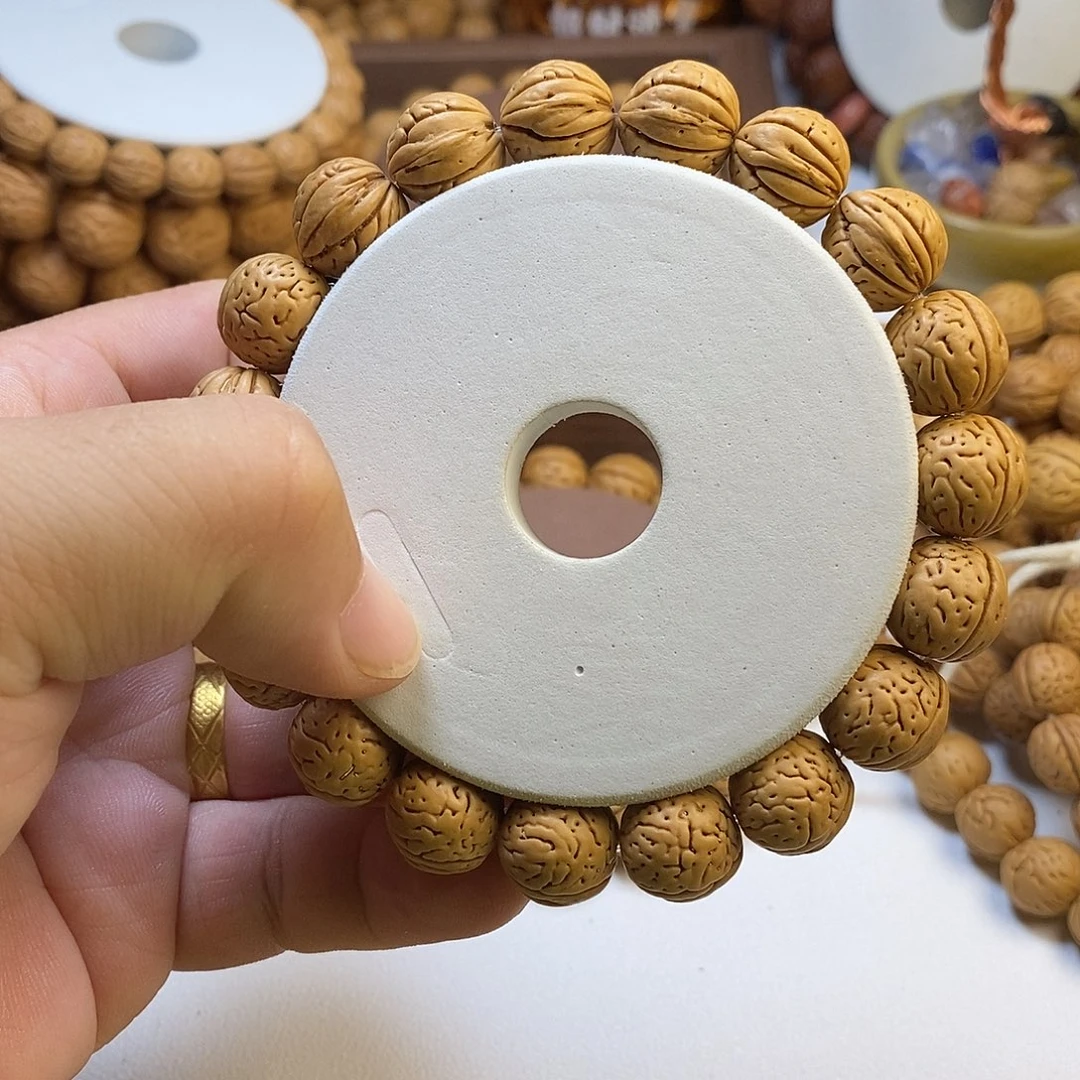 桃核手串1.3野生桃核