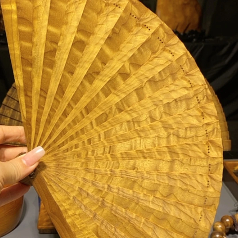 【闪购商品】金丝楠金丝楠木扇子