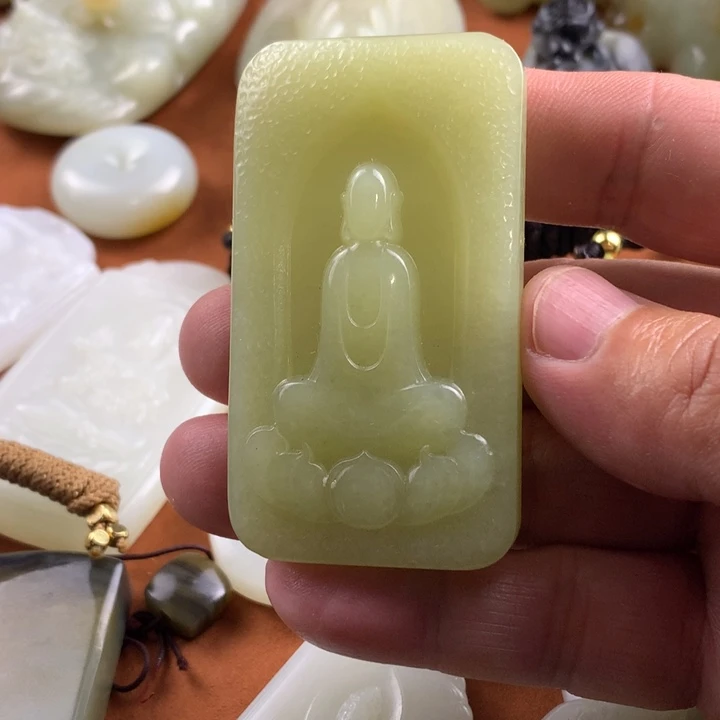 未镶嵌和田玉挂件