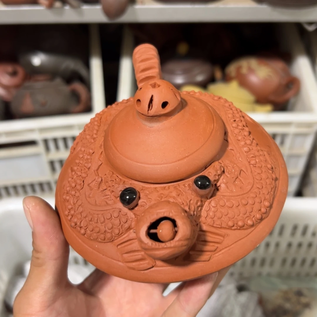 老厂紫砂壶一件!