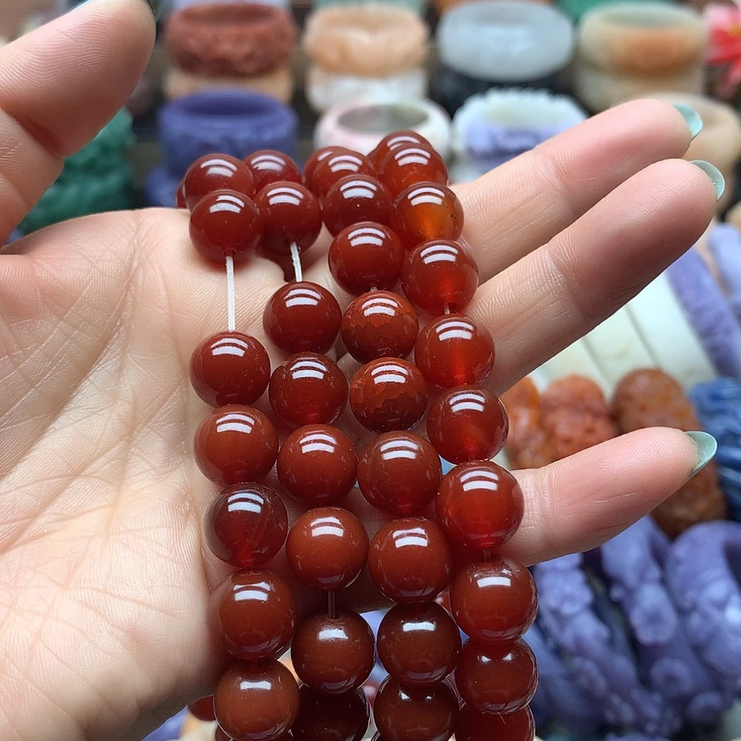 毛衣链未镶嵌石英质玉