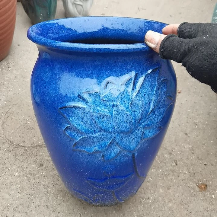 红陶20/27瑕疵底部烧裂