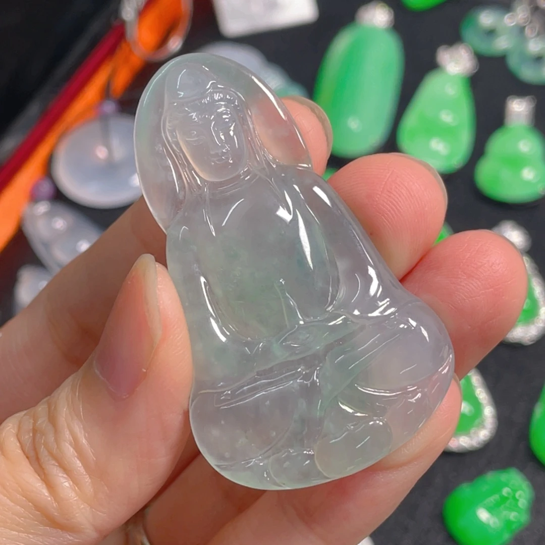 L****翡翠未镶嵌吊坠(不含链)