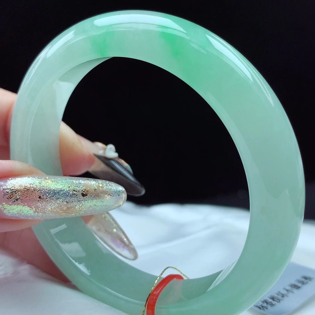 未镶嵌手镯翡翠54圈4886高颜值推荐