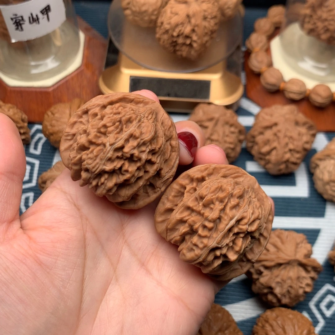 文玩核桃把件四座楼43