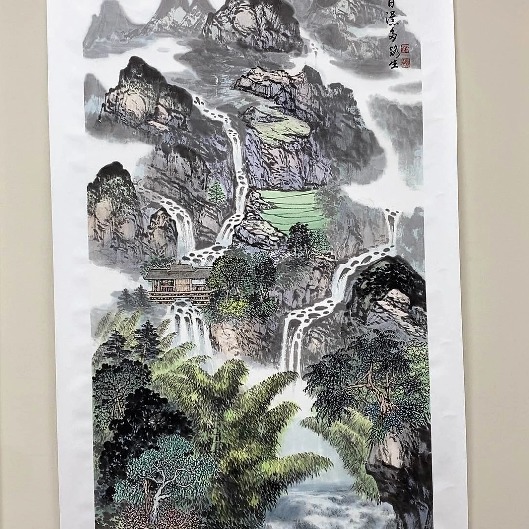 国画刘路生四尺精品佳作