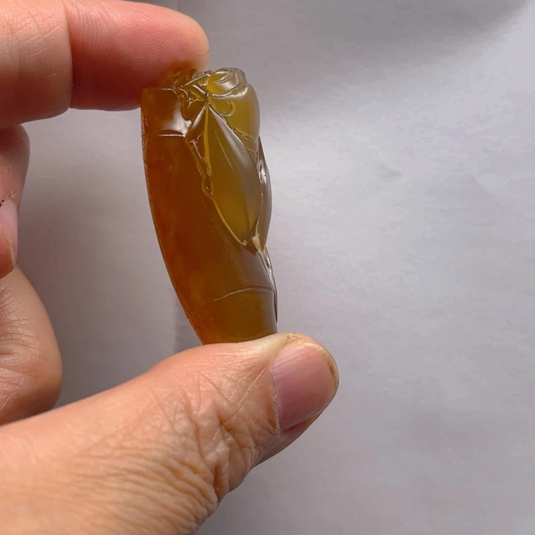 石英质玉颈饰未镶嵌猫*虎