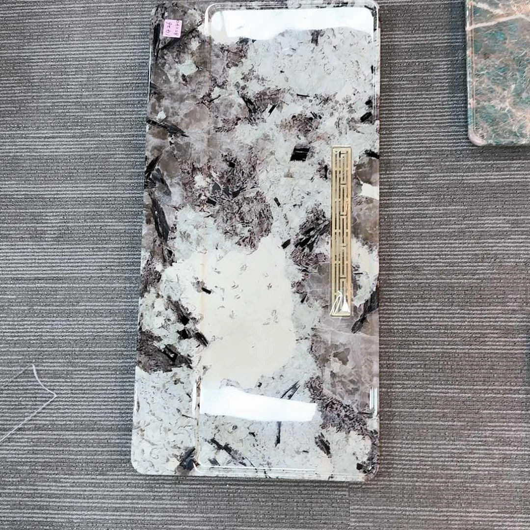 安雪山兰双层湿泡茶盘80*40，1426