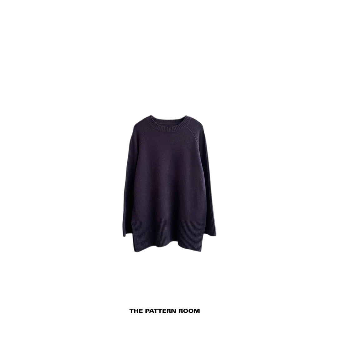 The pattern room | 松弛简法密度精织宽螺纹定染毛衣